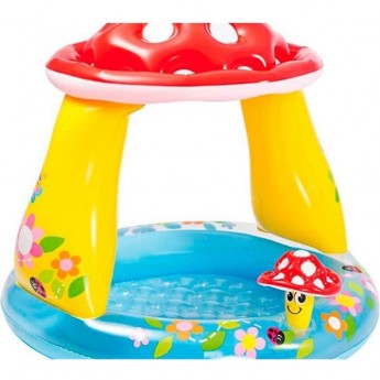 Бассейн INTEX «ГРИБОК» 57114 с надувным дном 102х89см