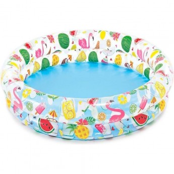 Бассейн надувной INTEX «МОРСКИЕ ЗВЕЗДЫ» 59421, 122 х 25 см, 1-3 лет