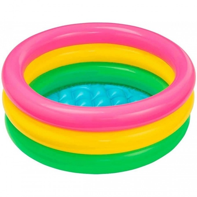Бассейн надувной INTEX «РАДУГА» , 147 х 33 см, от 3 лет 57422