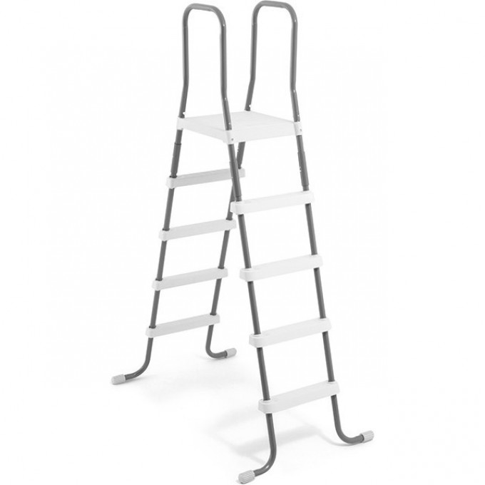 Лестница для бассейнов INTEX до 132 см, 4 ступеньки, с площадкой 28067