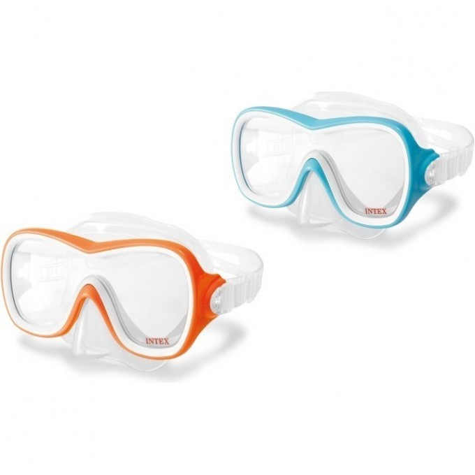 Маска для плавания INTEX WAVE RIDER , от 8 лет, 2 вида 55978