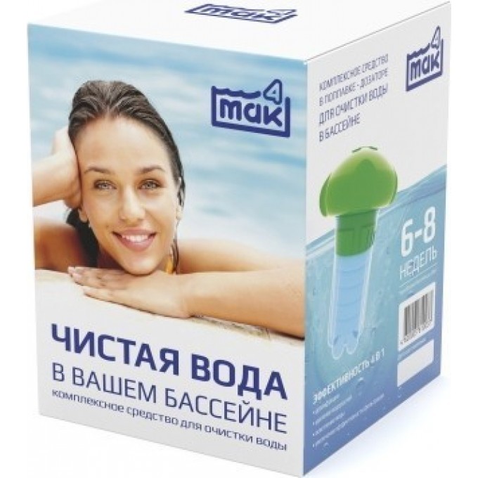 Мультифункциональный препарат четыре-в-одном. Для семейных и детских бассейнов Intex 10037