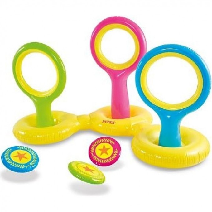 Набор для игры на воде INTEX ЛЕТАЮЩИЕ ТАРЕЛКИ 178х102х104см от 3 лет 57510