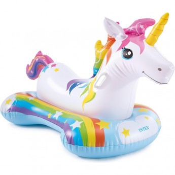 Надувная игрушка-наездник INTEX 57552 "ЕДИНОРОГ" до 40кг, от 3 лет