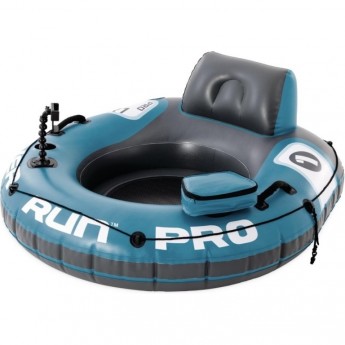 Надувной круг-кресло INTEX "RIVER RUN 1" 56843 140х132см с ручками, до 100кг