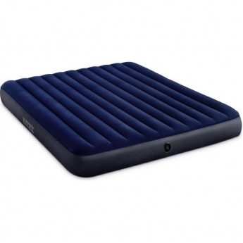 Надувной матрас INTEX CLASSIC DOWNY AIRBED FIBER-TECH 64755, 183х203х25см