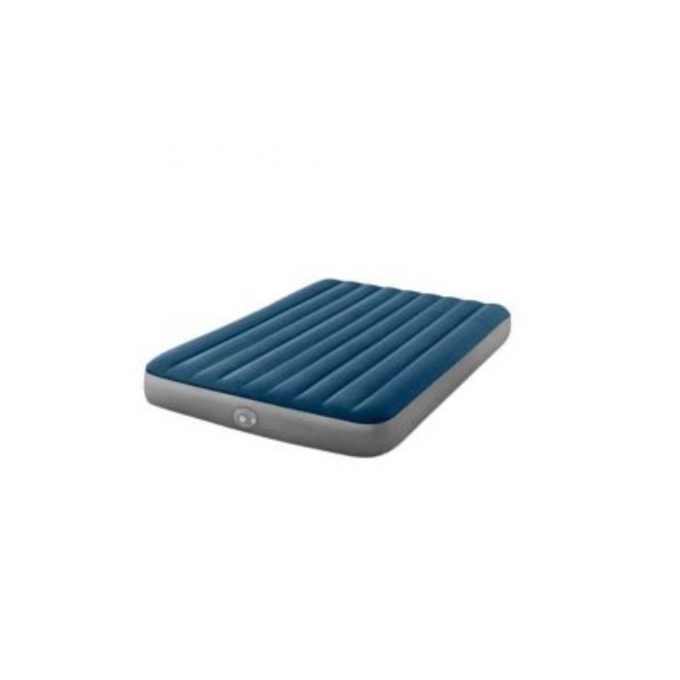 Надувной матрас INTEX "PRESTIGE" 152х203х25см встроенный насос аккумуляторный, до 272кг 64189