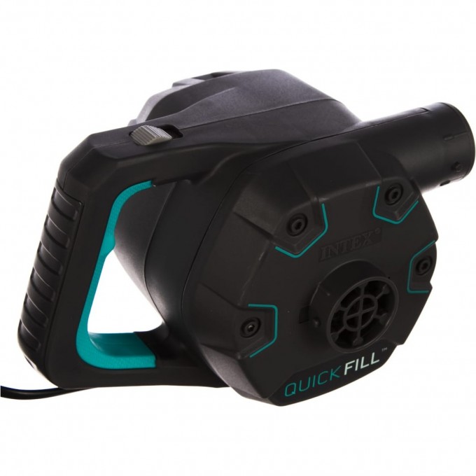 Насос электрический INTEX QUICK-FILL 220В от бытовой сети, 3 насадки в комплекте 66644